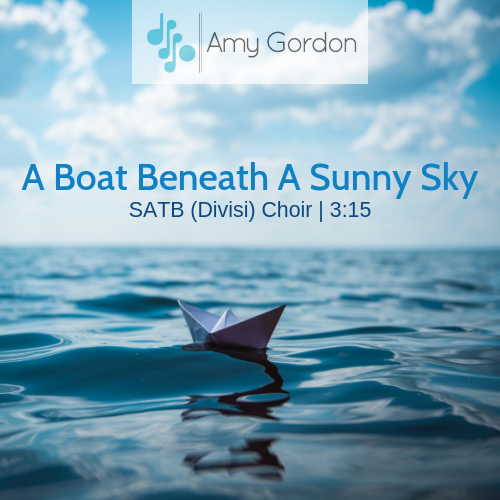 A Boat Beneath A Sunny Sky Amy Gordon