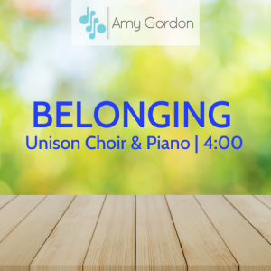 Belonging (Unison)